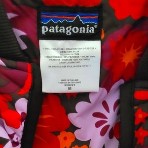 Patagonia floral vest,  Size Medium